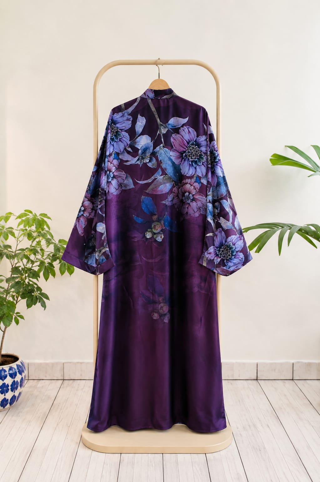 Plum Blossom Abaya