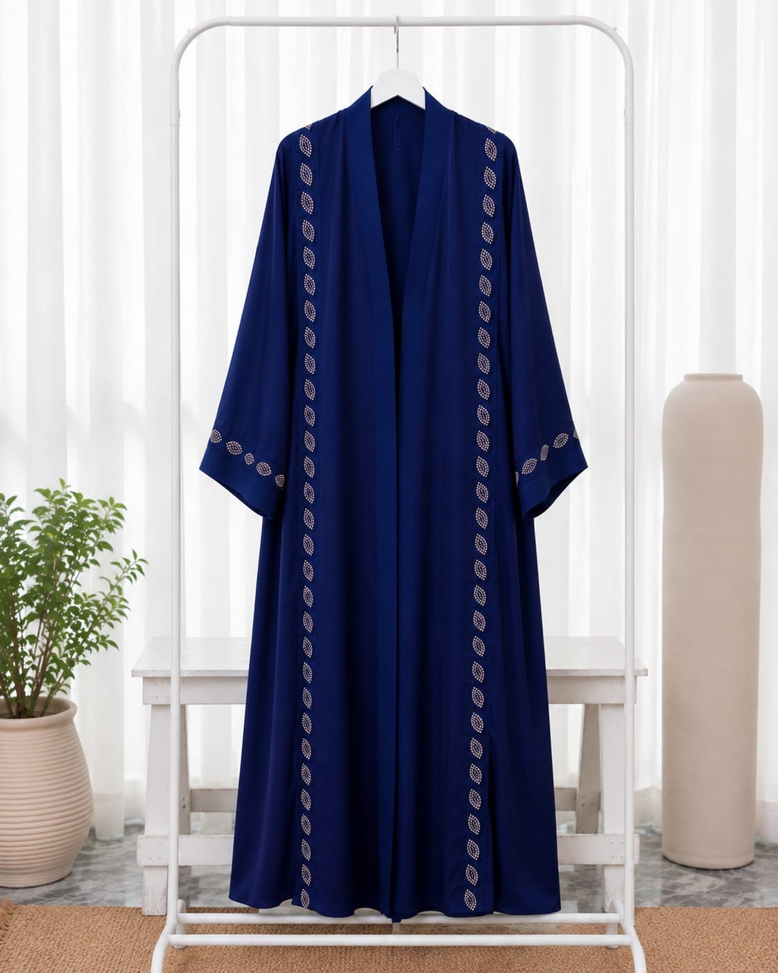 Teal Grace Abaya