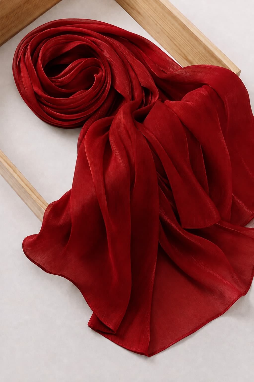 Essential Chiffon Hijab - Red