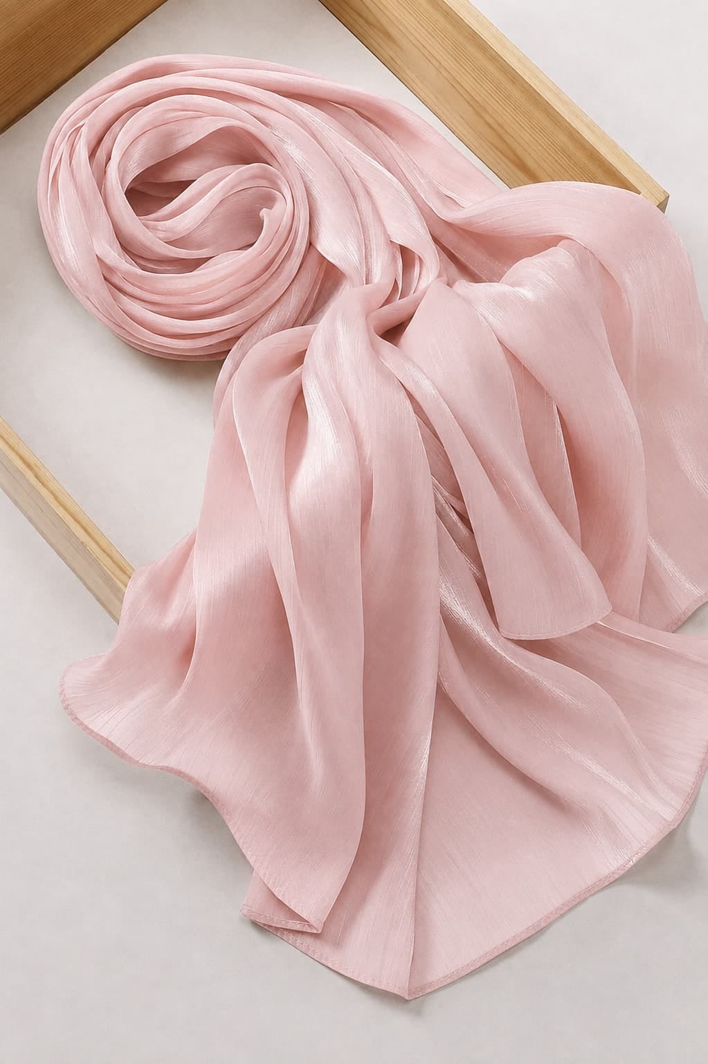 Essential Chiffon Hijab - Tea Pink