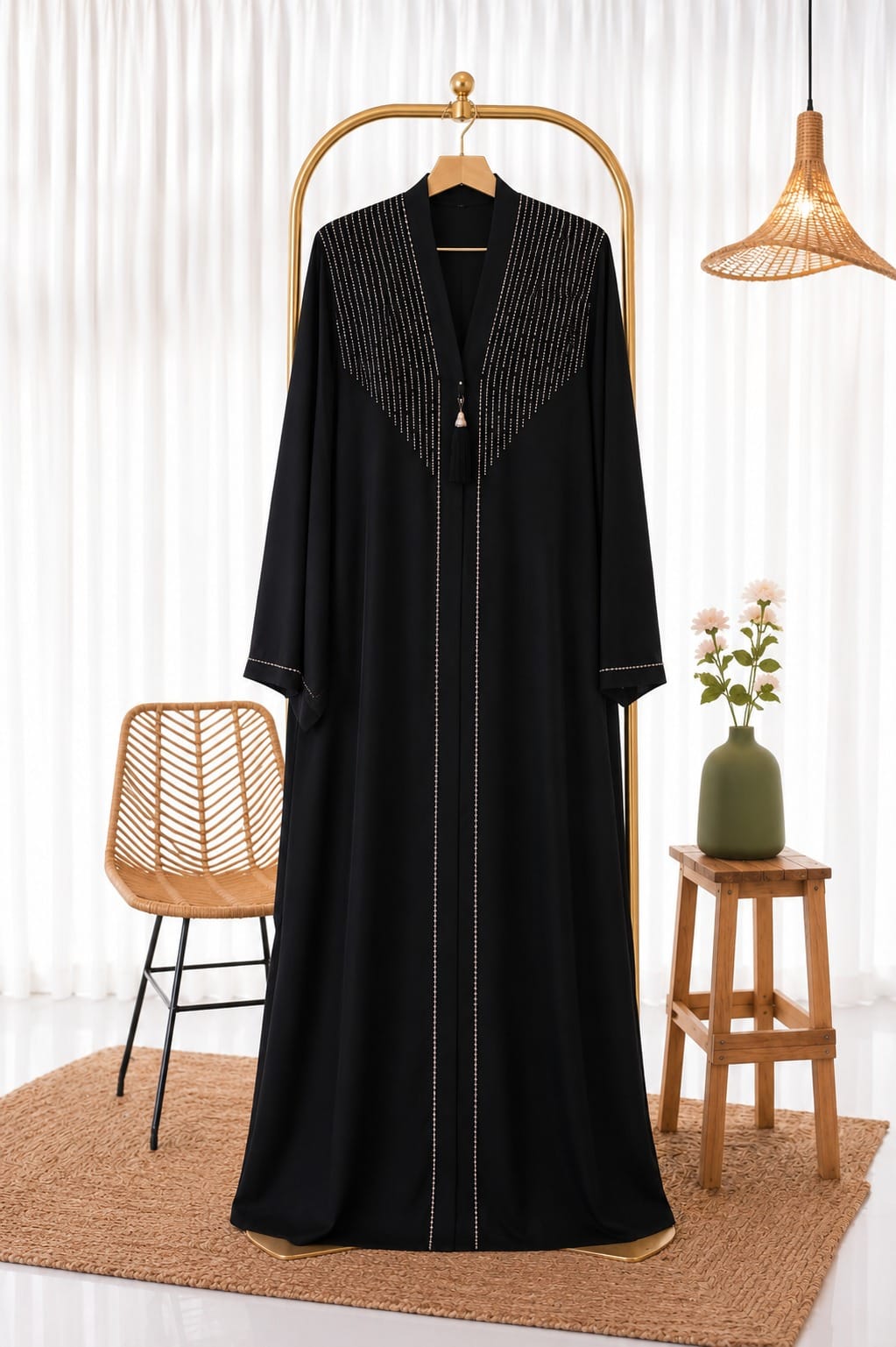 Black Signature Abaya