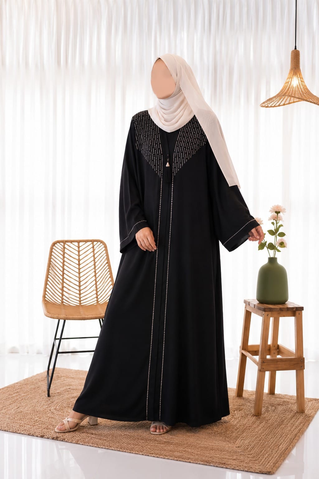 Black Signature Abaya