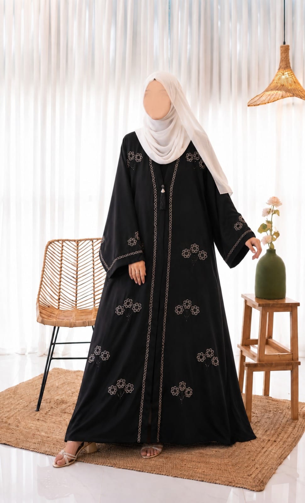 Black Pearl Abaya