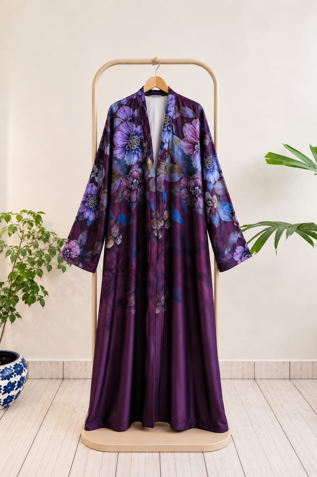 Plum Blossom Abaya