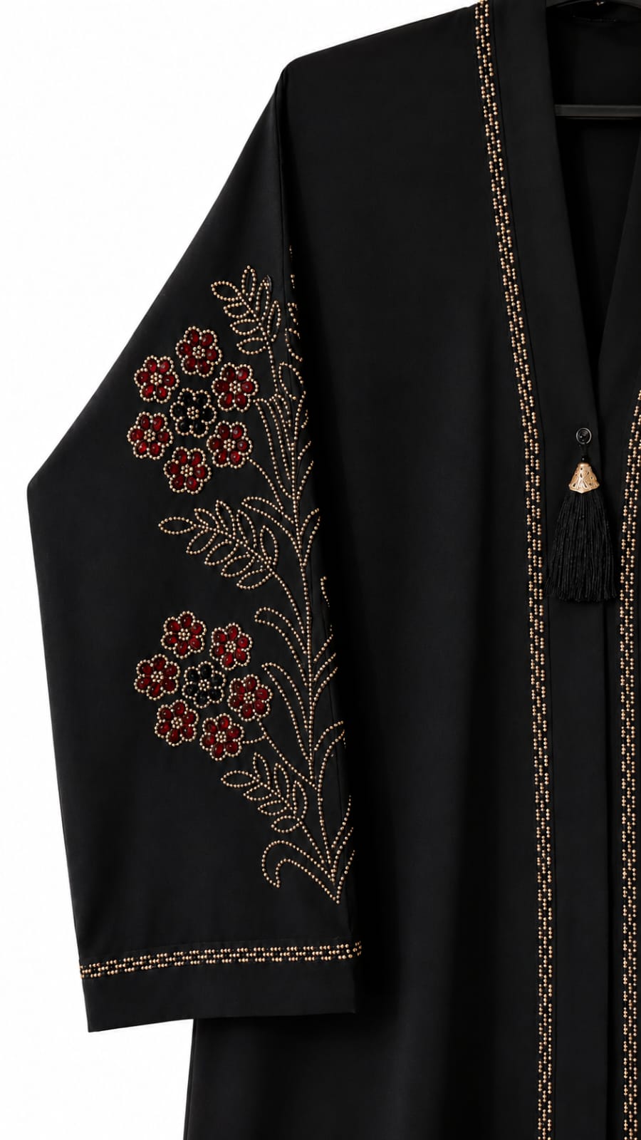 Midnight Rose Abaya