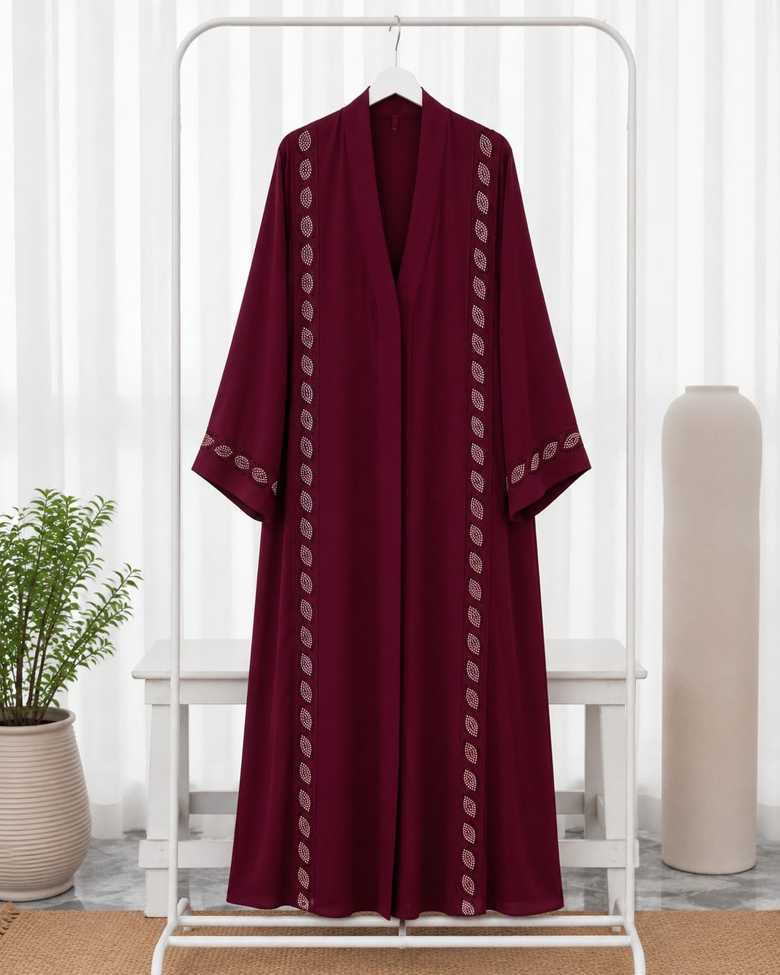 Teal Grace Abaya